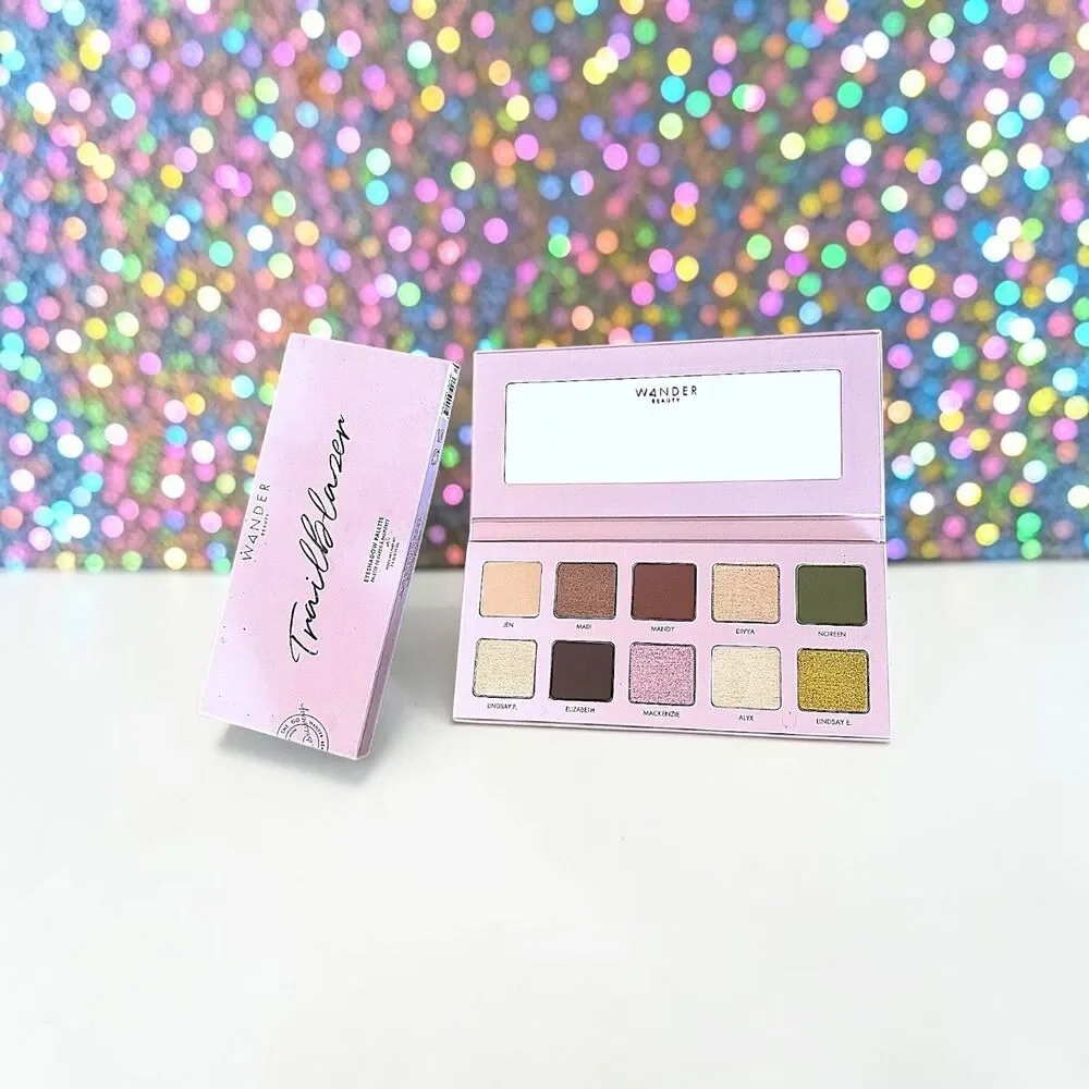WANDER BEAUTY TRAILBLAZER EYESHADOW  PALETTE Full Size Brand NEW IN BOX MSRP $42